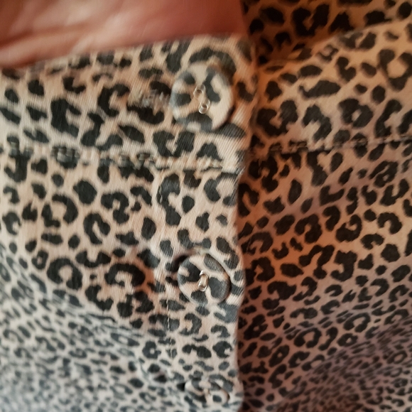 LEOPARD PRINT MINI SKIRT - HIGH RISE - FOREVER 21 - SIZE L - Picture 3 of 5